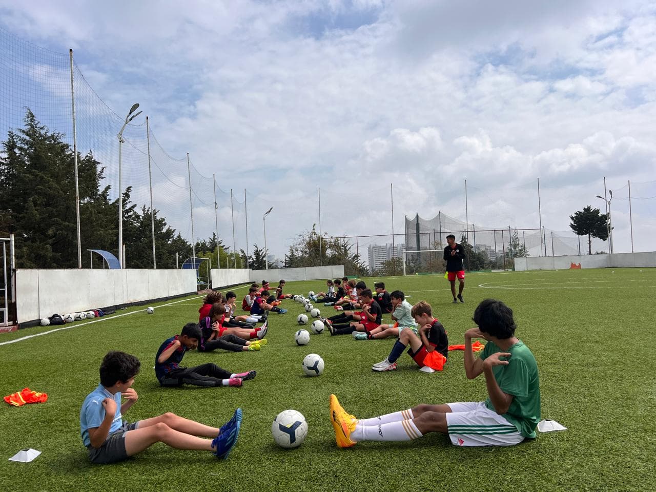 OPA players in official kit