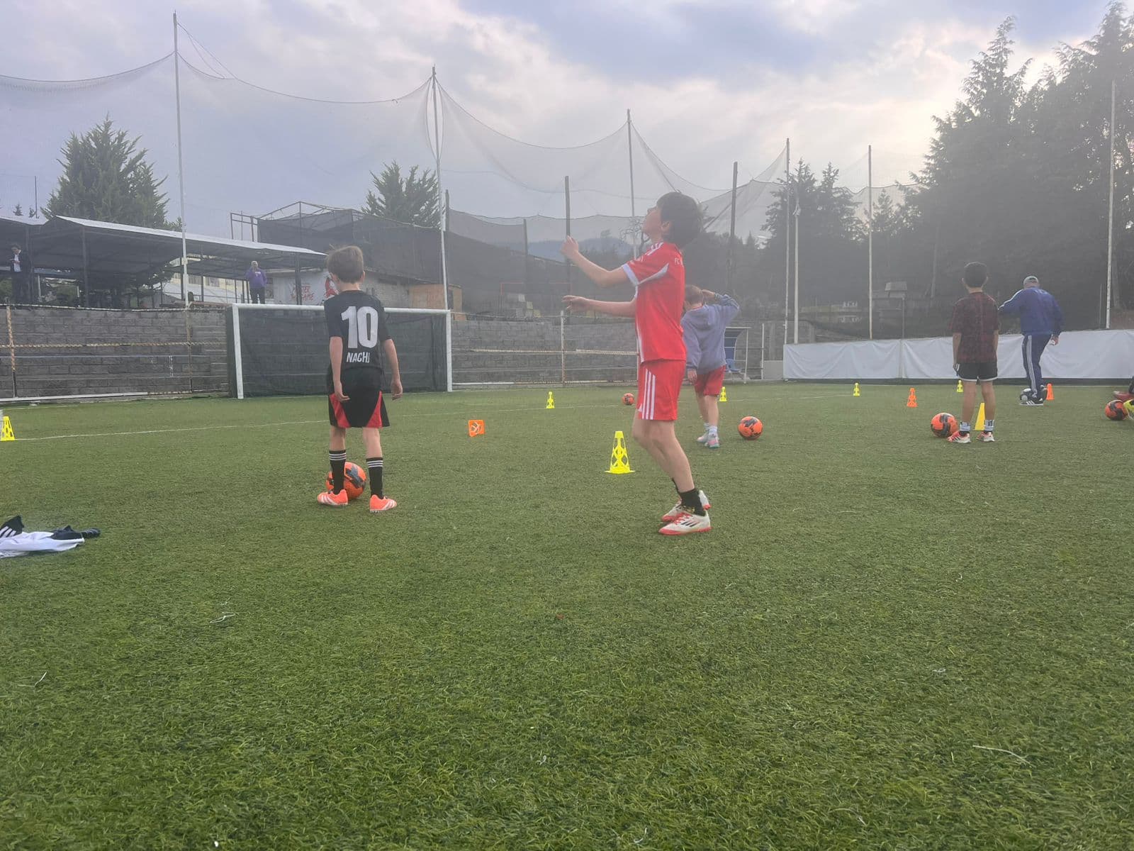 OPA players at practice